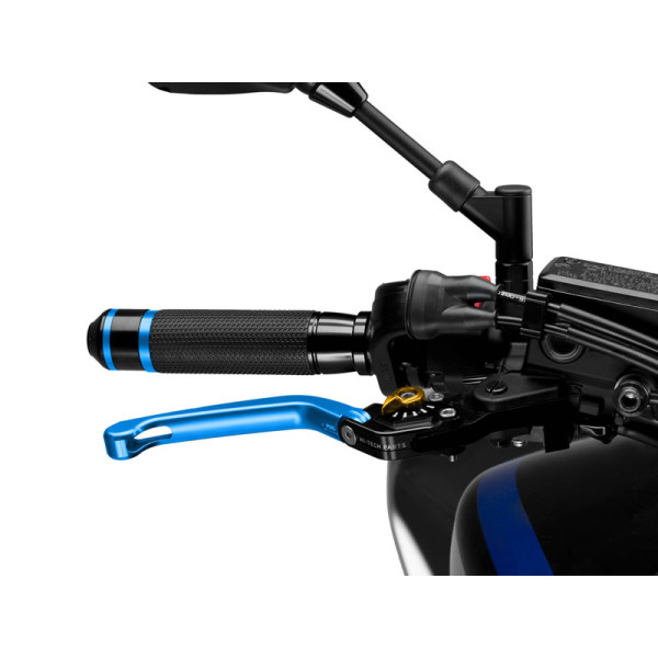 Puig Folding V3 Brake (Blue Lever With Blue Selector) Gold
